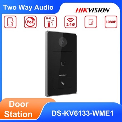 Hikvision DS-KV6133-WME1 Smart WiFi Video Doorbell Door Intercom Security Camera