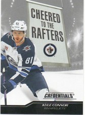24-25 2024-25 Credentials Kyle Connor Cheered to the Rafters #CR-KC Jets