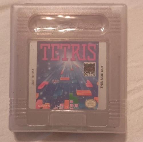 Tetris Nintendo Game Boy NTSC-U/C 1989 w/ Protective Case Tested: WORKING