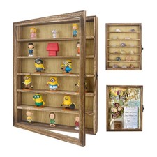 FramePro 12x16 Shadow Box Display Case w/Removable Shelves, Deep Memory