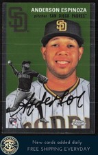 Anderson Espinoza 2023 Topps Chrome Platinum Anniversary #12 RC San Diego Padres