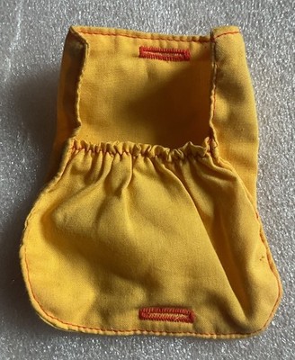 Hasbro 1986 Glo Friends Worms Glo Bug Playskool gelb Schlafsack Vintage