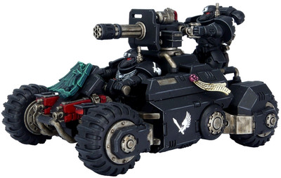 Warhammer 40K Dark Angels Ravenwing Primaris Invader ATV