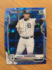2021 Bowman Chrome Sapphire Edition - Miguel Cabrera #44