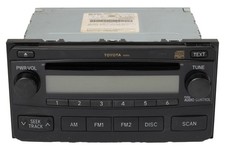 2004-2008 Oem Toyota Matrix Am Fm Cd Player Radio 86120-02400 Code A51816