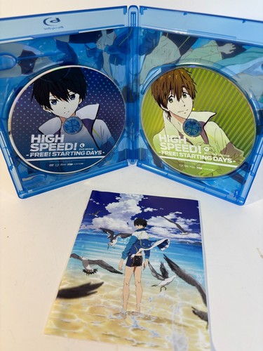 Free! Iwatobi Swim Club Limited Edition Movie Collection & Season 3 Blu-ray/DVD - Picture 16 of 24