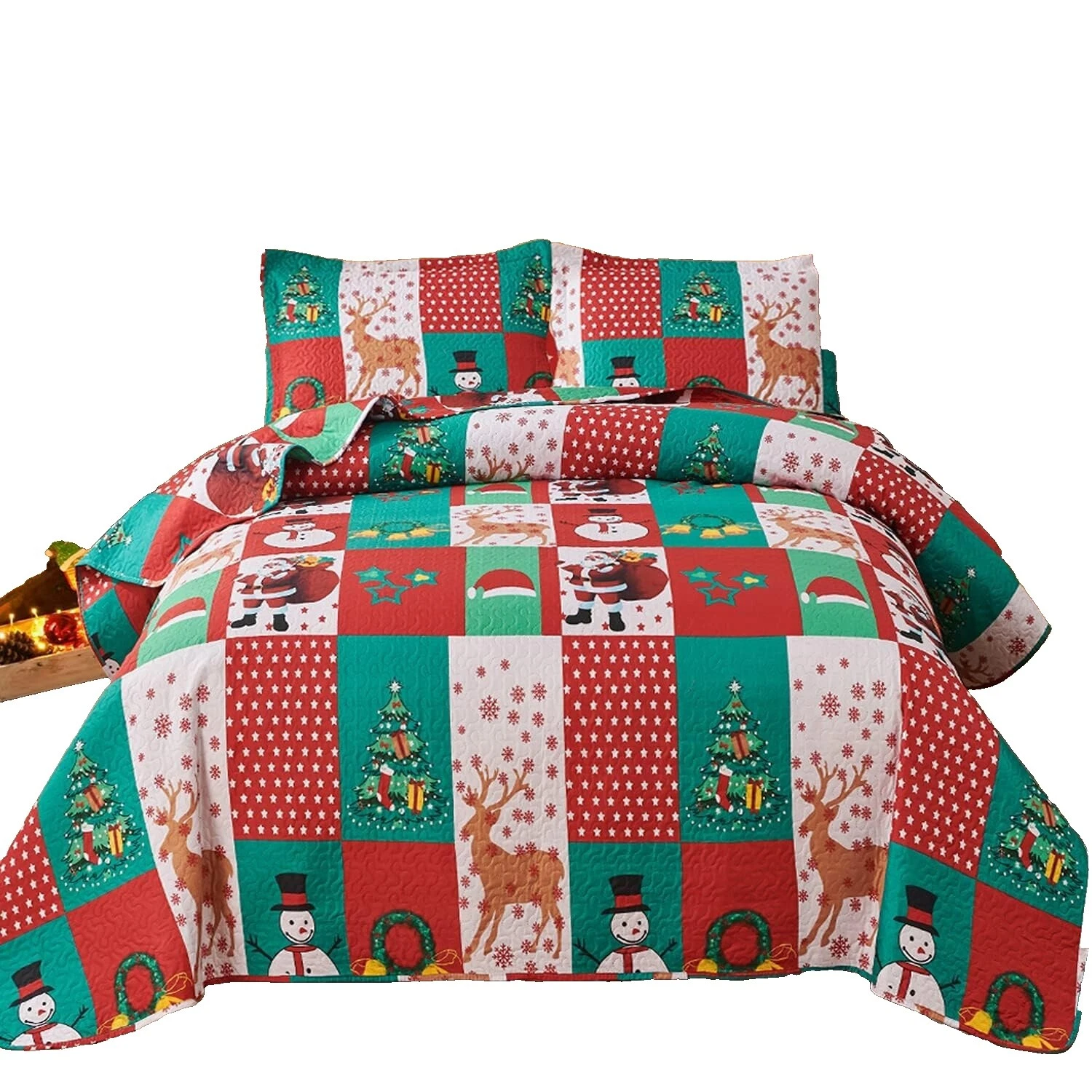 Patchwork Negro Rústico/primitivo Edredones, colchas y cobertores para cunas