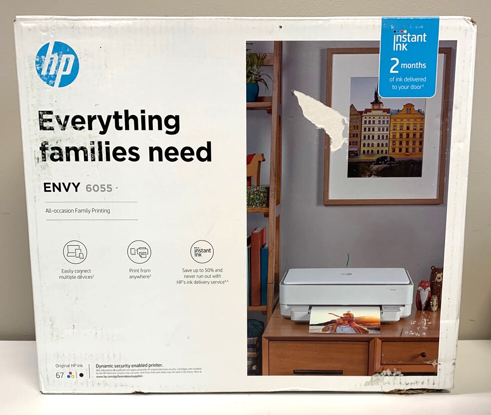 hp envy 6055 instant ink