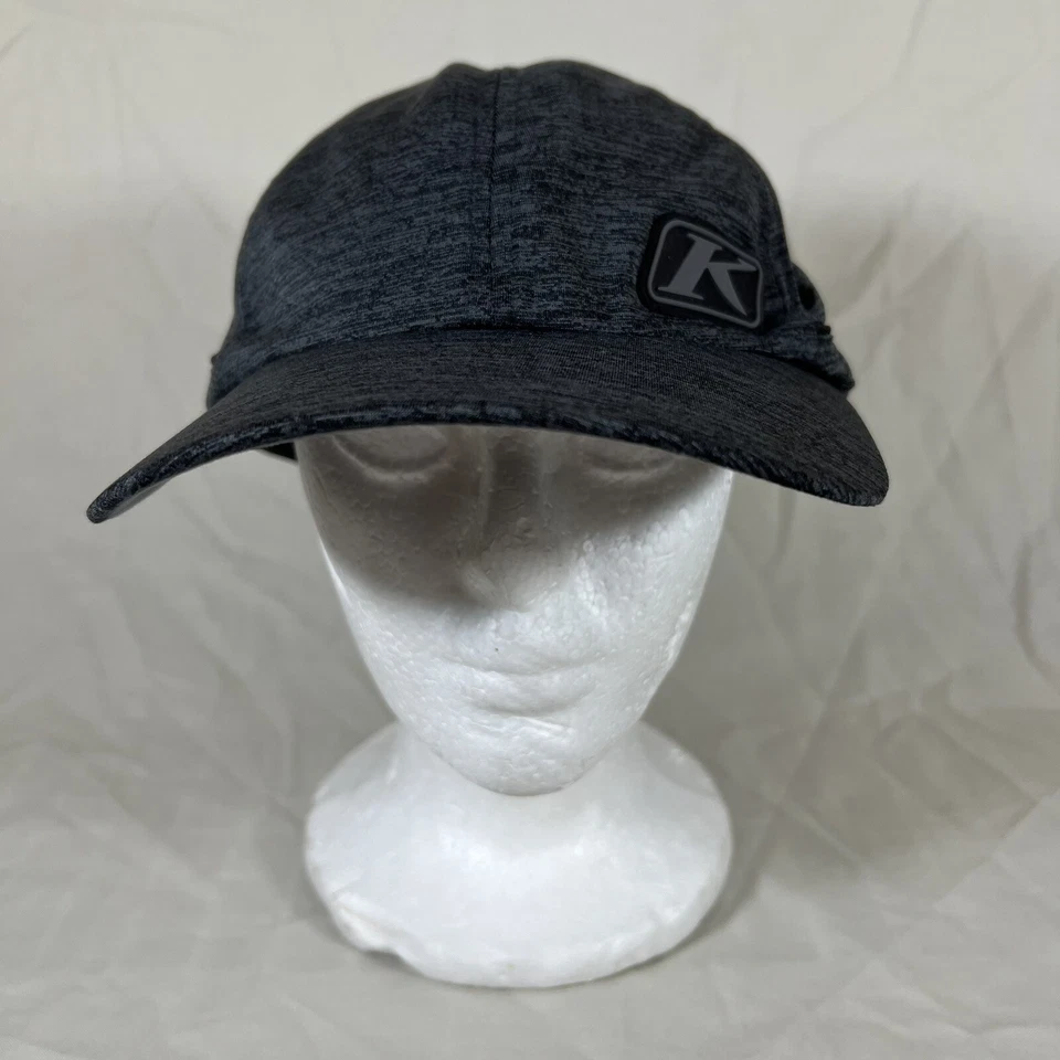 KLIM Women’s Cadet Hat Heathered Gray Adidas ClimaCool Custom Strap Back - Image 2 of 4