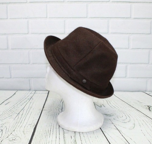 Brown Fur Felt Walking Hat England 