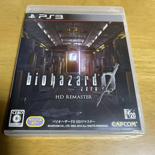 Used PS3 Biohazard 0 Zero HD Remaster [MULTI-LANGUAGE] Resident Evil Free Ship