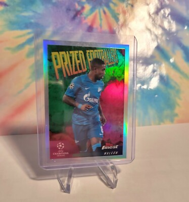 2019-20 FINEST PRIZED FOOTBALLERS FUSION GREEN 14/20 [ MALCOM ] ZENIT