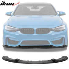 Fits 15-20 BMW F80 M3 F82 F83 M4 Front Bumper Lip Spoiler Splitter Unpainted PU