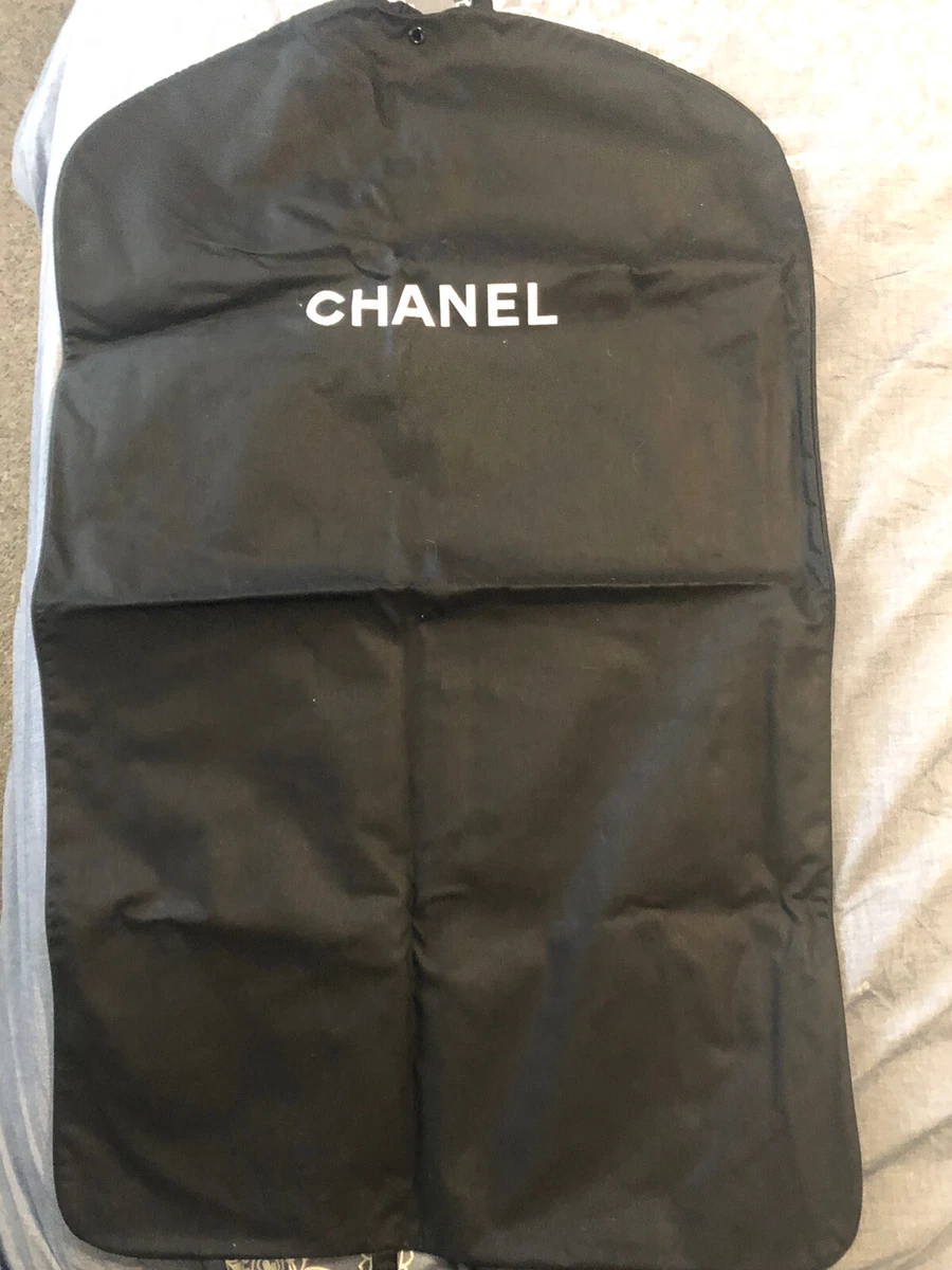 Chanel Black Garment Travel Bag Canvas 2020 23x38 NEW