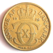 1926 KRONE DANESI - Moneta Eccellente - SPEDIZIONE GRATUITA - Vintage Bin #14