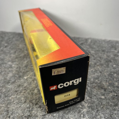 Corgi 1114 Mercedes Benz Snow Plow EXC in Damaged Box - Picture 2 of 14