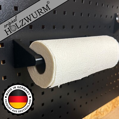 Zewa Papierrollenhalter für Güdelochwand Wandhalterung Abroller für Werkstatt