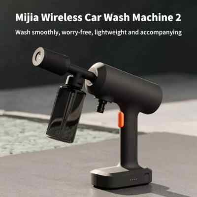 XIAOMI Electric Car Washer 2 Cordless High Pressure Water Gun Spray Cleaner USB