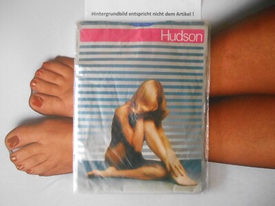 Hudson Color Strumpfhose 30 DEN Gr. 42-44 Azur Blau # 2420
