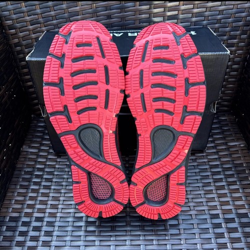 Scarpe sneakers uomo Under Armour HOVR Intake 6 rosso nero misura 10,5 3026134-600 - Foto 5 di 6