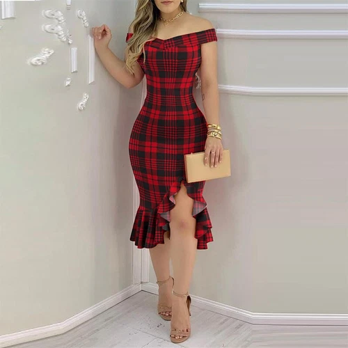 Vestidos De Fiesta Cortos Para Mujer Vestido Informal Elegante Noche Sexy Nuevo - Imagen 9 de 25