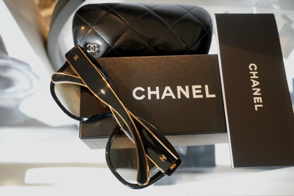 CHANEL sunglasses - KATY PERRY - 5270 c622/S9 - GOLD Black  display picture 1