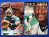 Charles Johnson 1996 Fleer/Skybox Metal Universe & 1996 Leaf Studio - Marlins