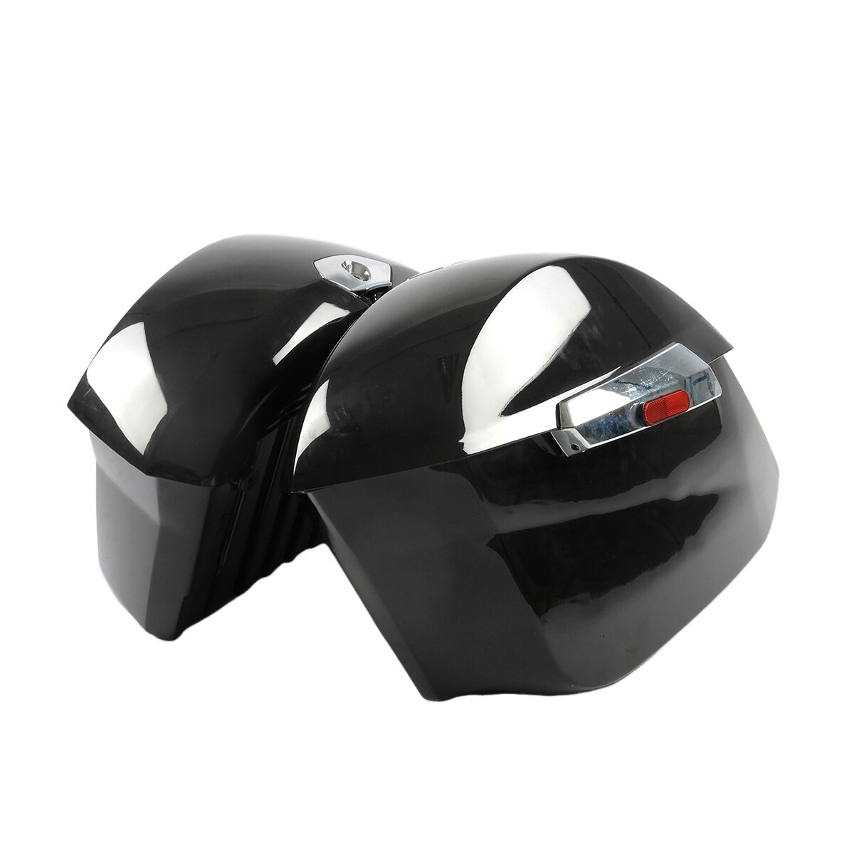 Black ABS Hard Saddlebags for Victory Cross Country Cross Roads