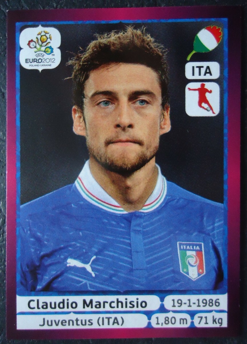 Panini 327 Claudio Marchisio Italien UEFA EURO 2012 Poland