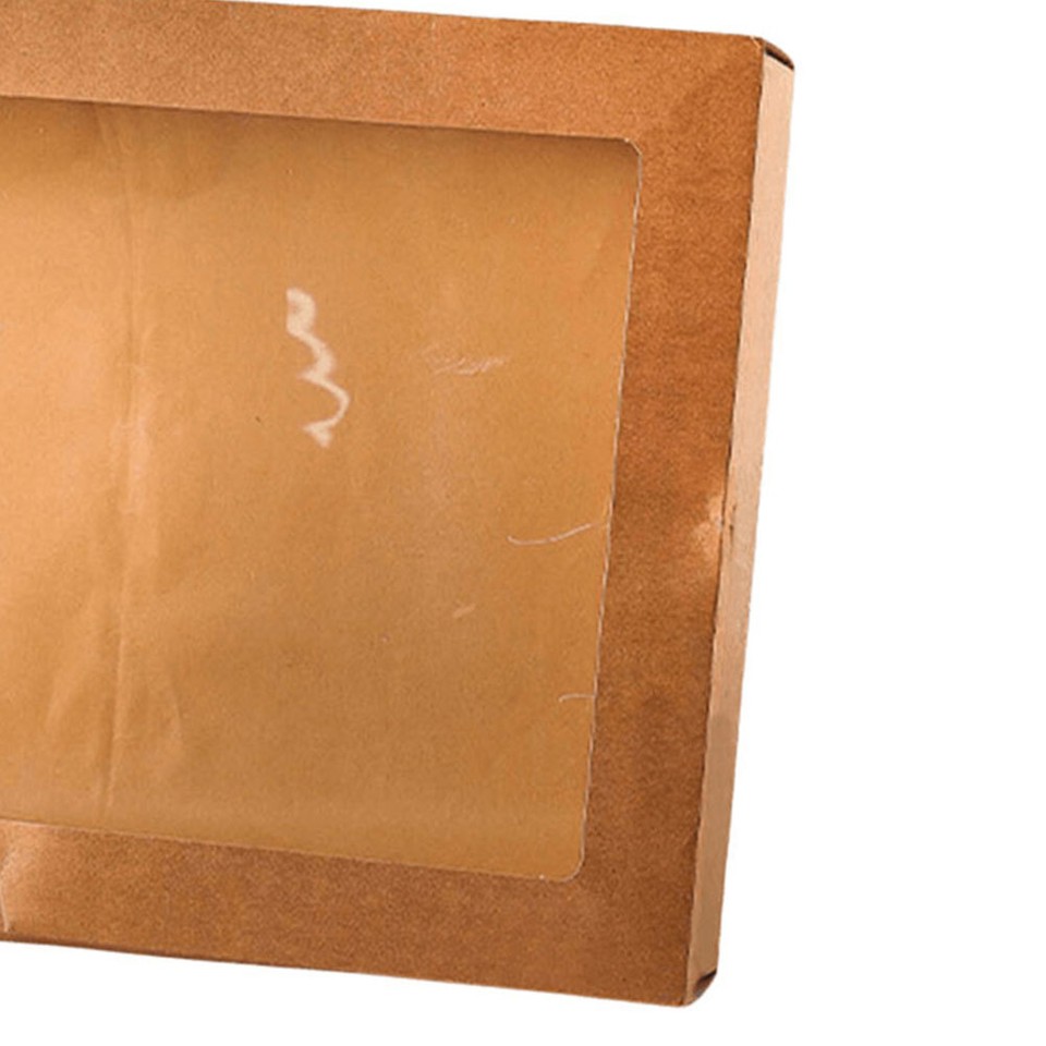 A 2Pcs Fried Chicken Paper Box Afternoon Tea Picnic Boxes Birthday