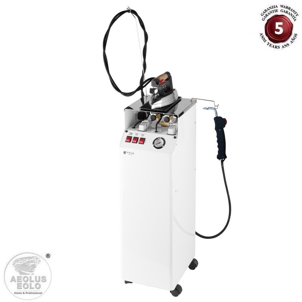 Générateur Vapeur Eolo AV01 SP RA V5 - 10L - Professionnel Avec Brosse Et Pistolet - Neuf