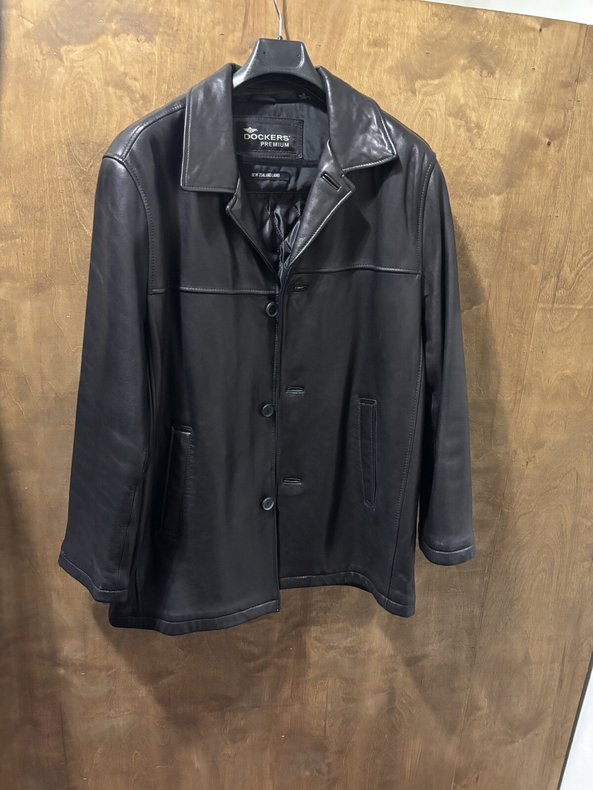 dockers leather jacket men - image 1