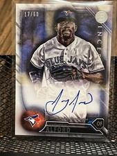 ANTHONY ALFORD 2016 BOWMAN INCEPTION ROOKIE AUTOGRAPH AUTO TORONTO BLUE JAYS /60