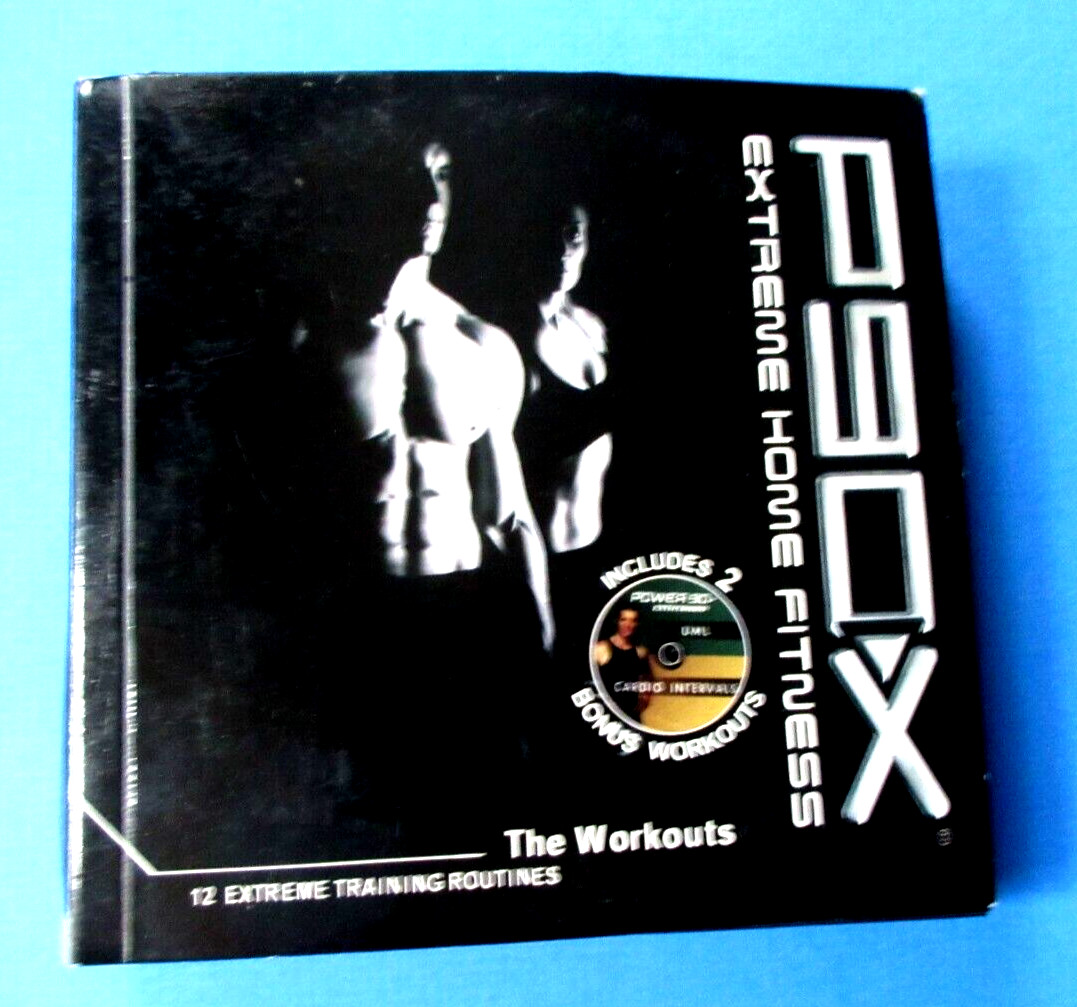 P90X Extreme Intense Home Gym Fitness The Workouts 13 DVD Set Beachbody 2008