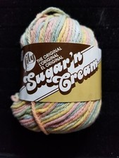 Lily The Original Sugar N' Cream Twists Yarn Twists Worsted 4-Ply 95 Yards