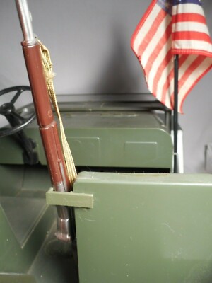 Vintage GI Joe 5 Star Jeep   - Replacement Rifle Support Bracket