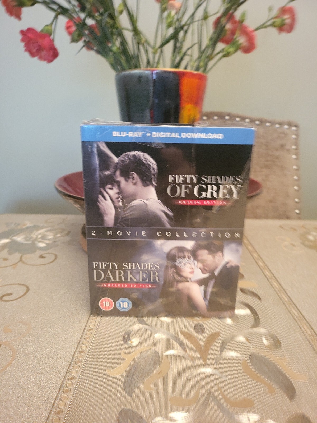Fifty Shades: 2-Movie Collection (Slipbox, Blu-ray, 2017, 2-Disc Set) New Sealed