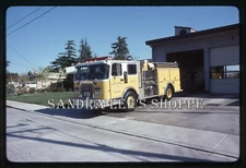 Fire Apparatus Slide 1991 CA VCFD Simi Valley 87 FMC E41 6726 #2 #7480
