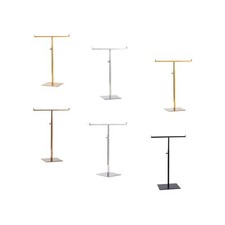 T Shaped Display Stand for Long Necklaces Purse Stand for  Store