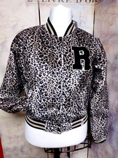 BNWT 3XL RUMBLE59 UK 20 LEOPARD COLLEGE JACKET 50S HOT ROD PSYCHOBILLY WINTER