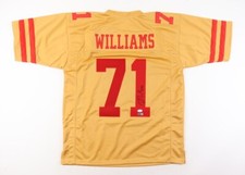 Trent Williams Signed San Francisco 49ers Jersey (JSA COA) 10xPro Bowl Off. Line