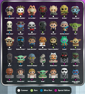 Star Wars Doorables Squish Squadron Series 2 - STAR DESTROYER - *TAKE YOUR PICK*