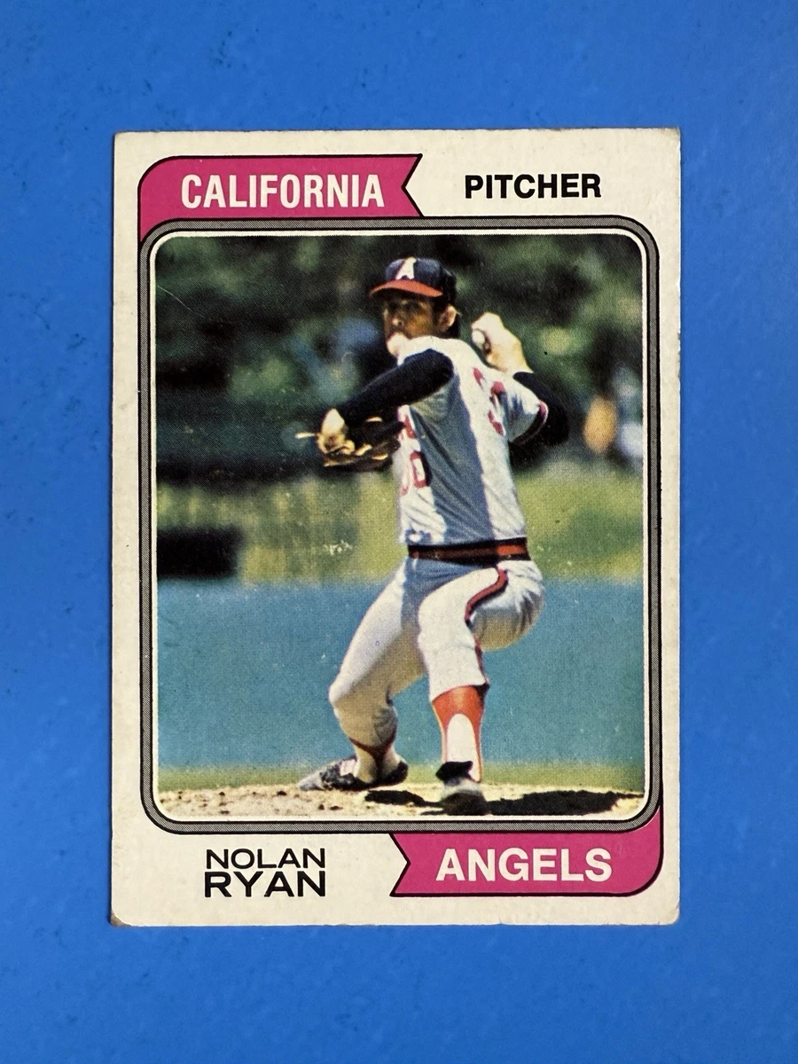 Topps Nolan Ryan Baseball 1974 Season Sports Trading Cards
