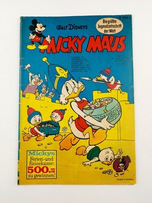 EHAPA COMIC - WALT DISNEY - MICKY MAUS NR. 33 von 1968 (mit SE, ST und SB)  Z2-3