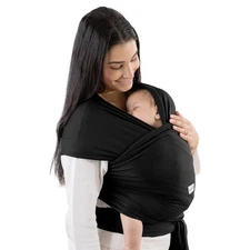 Baby Wrap Carrier - Soft & Secure Fit Cotton Blend Baby Carrier Newborn to To...