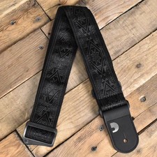 D'Addario Black Satin 2" Guitar Strap