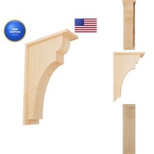Ekena Millwork COR06X14X22YOR01SDF 5 1/2"W x 14"D x 22"H Yorktown Smooth Corbel