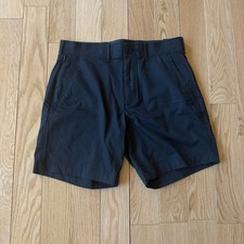 Abercrombie  Fitch 7" All Day Plainfront Short Black or Dark Navy Mens 30 NWT
