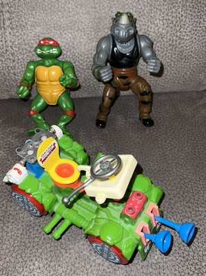 Teenage Mutant Ninja Turtles Toiletten Wagen mit Raphael und Rocksteady Ersatz