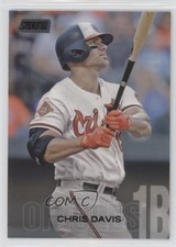 2018 Topps Stadium Club Black Foil Chris Davis #122 6ks